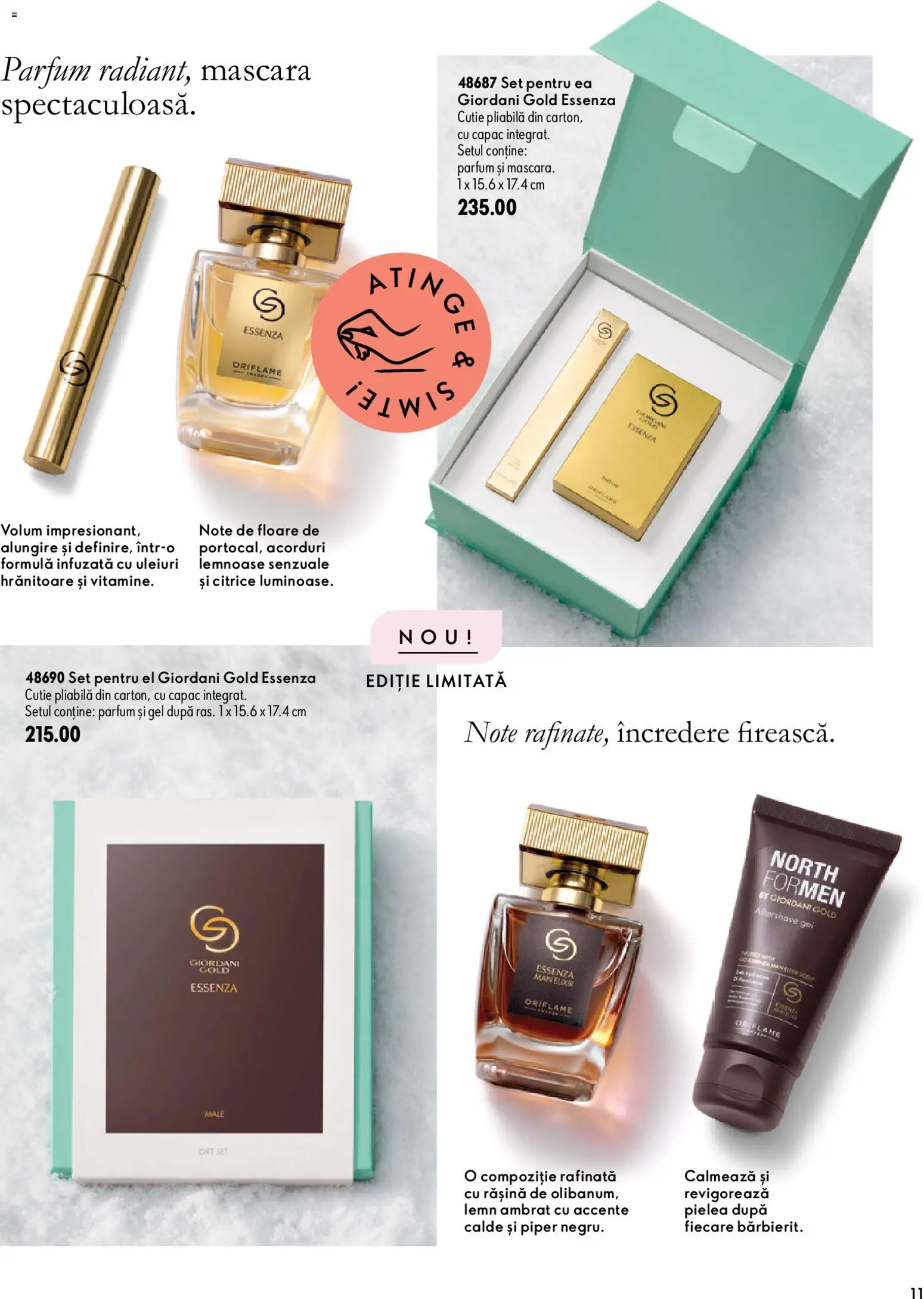 Previzualizarea de cataloage: Oriflame Oriflame Catalog 15 2026 valabil de la 11.11.2026 - Parfum, Elixir, Cutie, Mascara, Piper