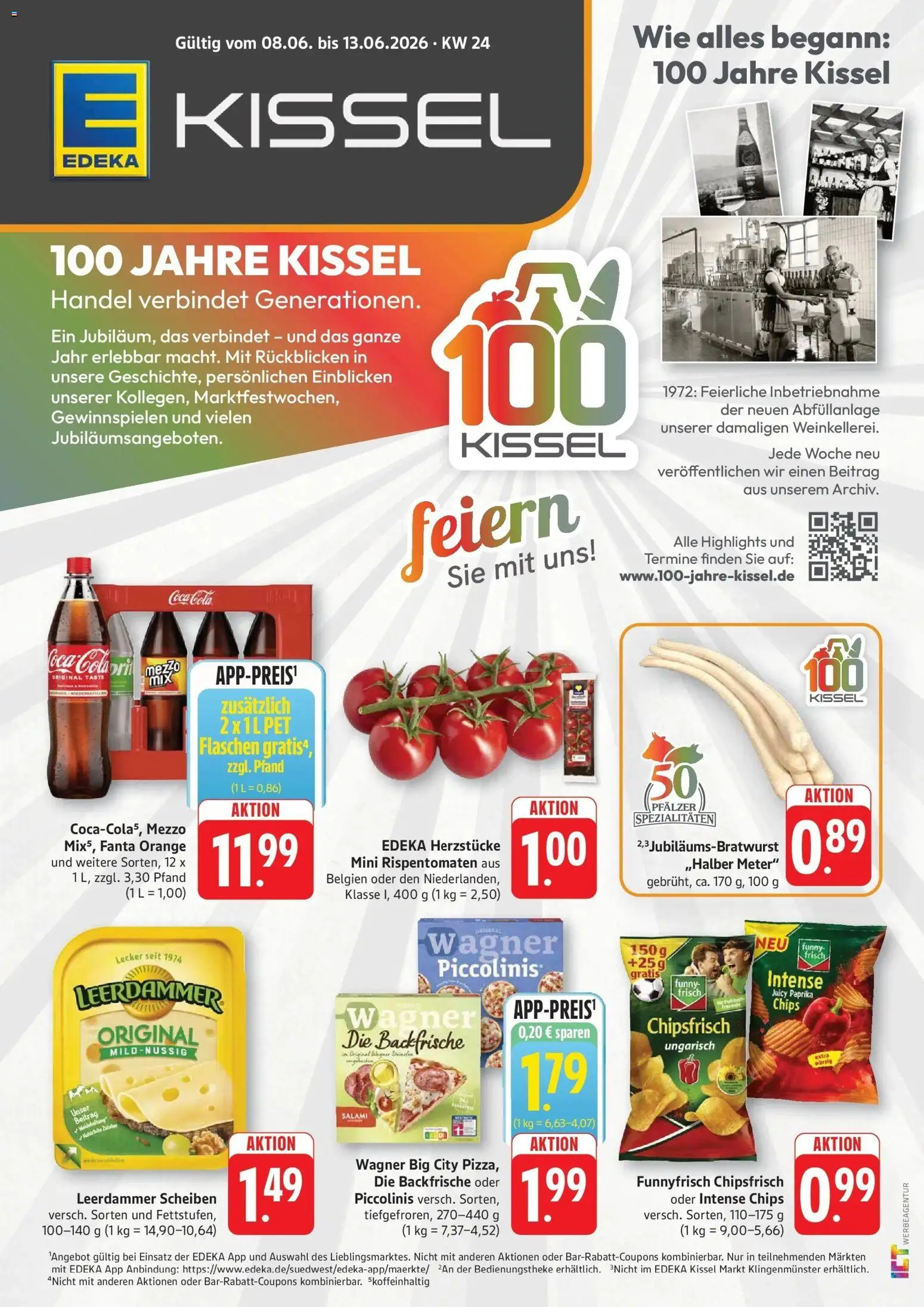Vorschau von dem Prospekt des Geschäftes Edeka, gültig ab dem 08.06.2026