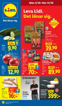 Förhandsgranska reklamblad Lidl erbjudanden från butik Lidl gäller från 05/10/2026