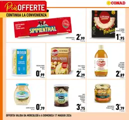 Anteprima dell'opuscolo Conad volantino Più Offerte dal negozio Conad valido da 06/05/2026