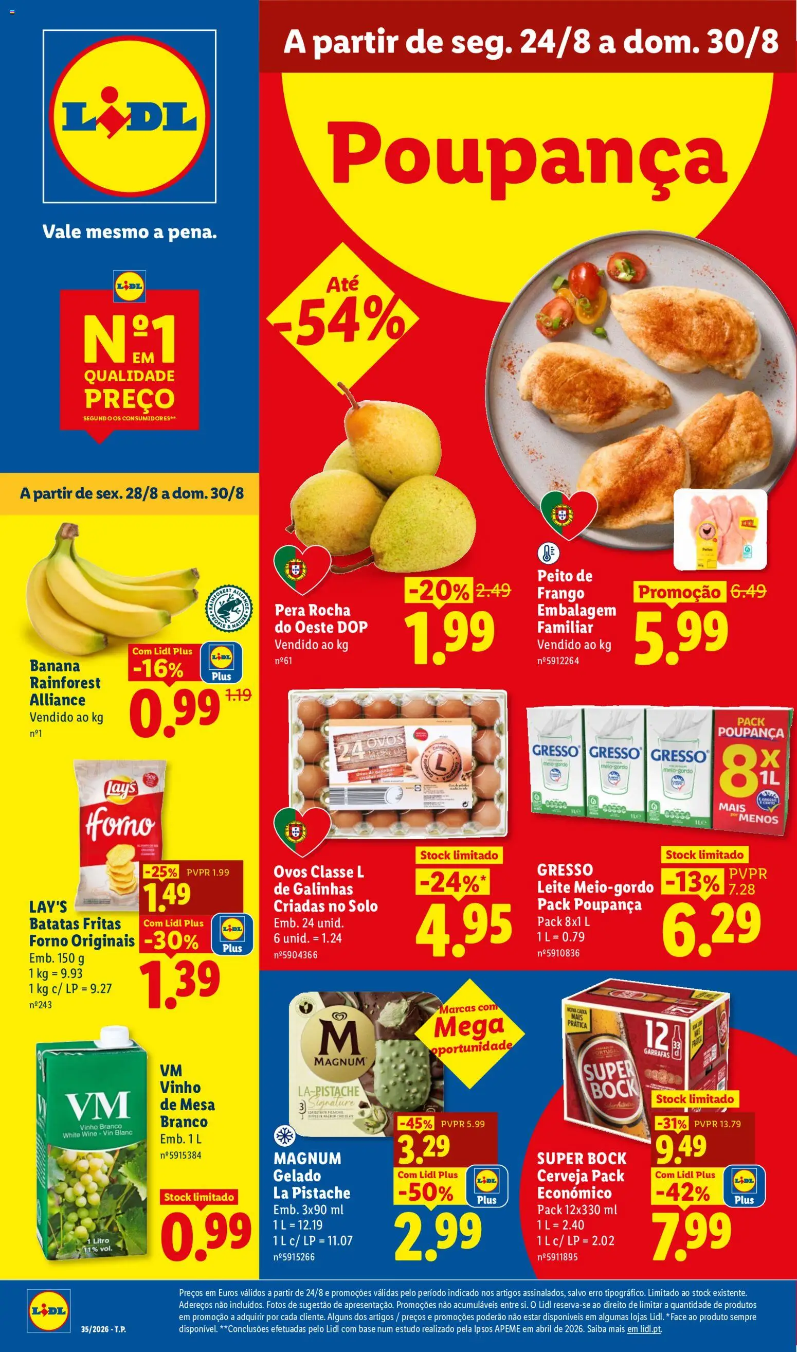 Pré-visualização do folheto da loja Lidl válida a partir de 24/08/2026