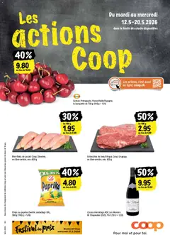 Vorschau des Merkblatts Coop aktionen FR vom Shop Coop gültig von 12.05.2026 bis 20.05.2026