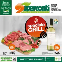 Anteprima dell'opuscolo Superconti volantino dal negozio Superconti valido da 30/07/2026