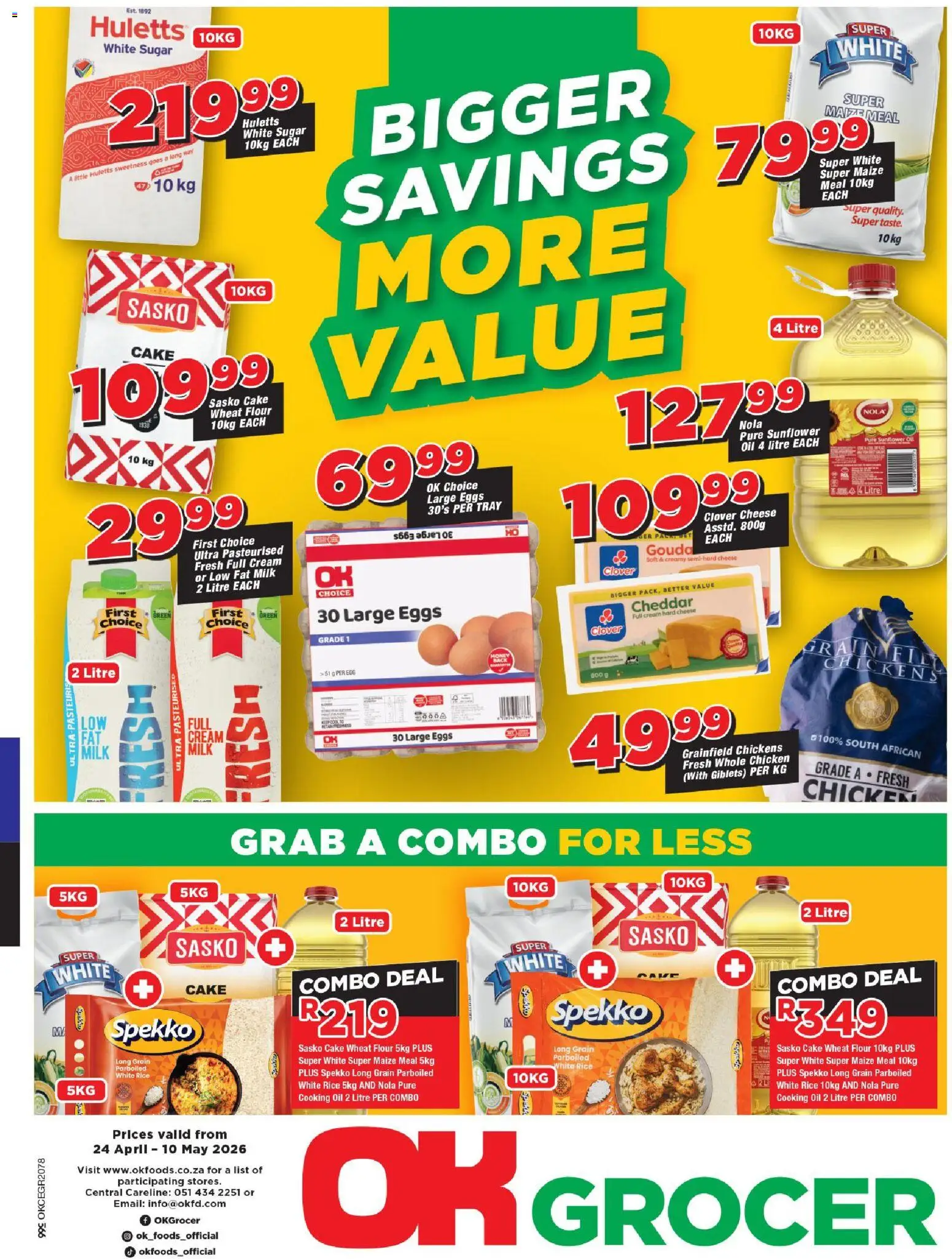 Preview of OK Foods flyer valid from 24/04/2026