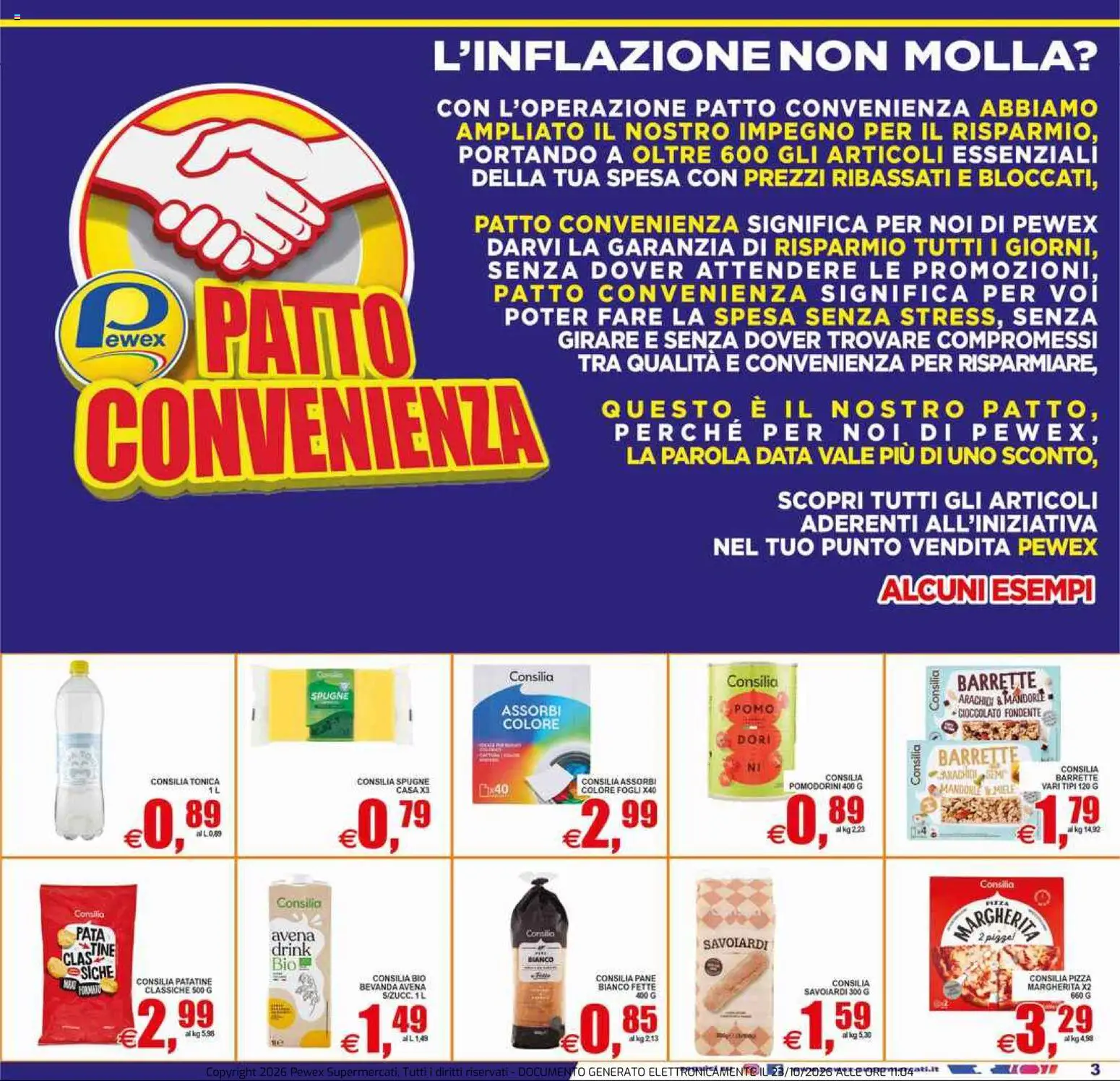 Anteprima dell'opuscolo Pewex volantino dal negozio Pewex valido da 23/10/2026