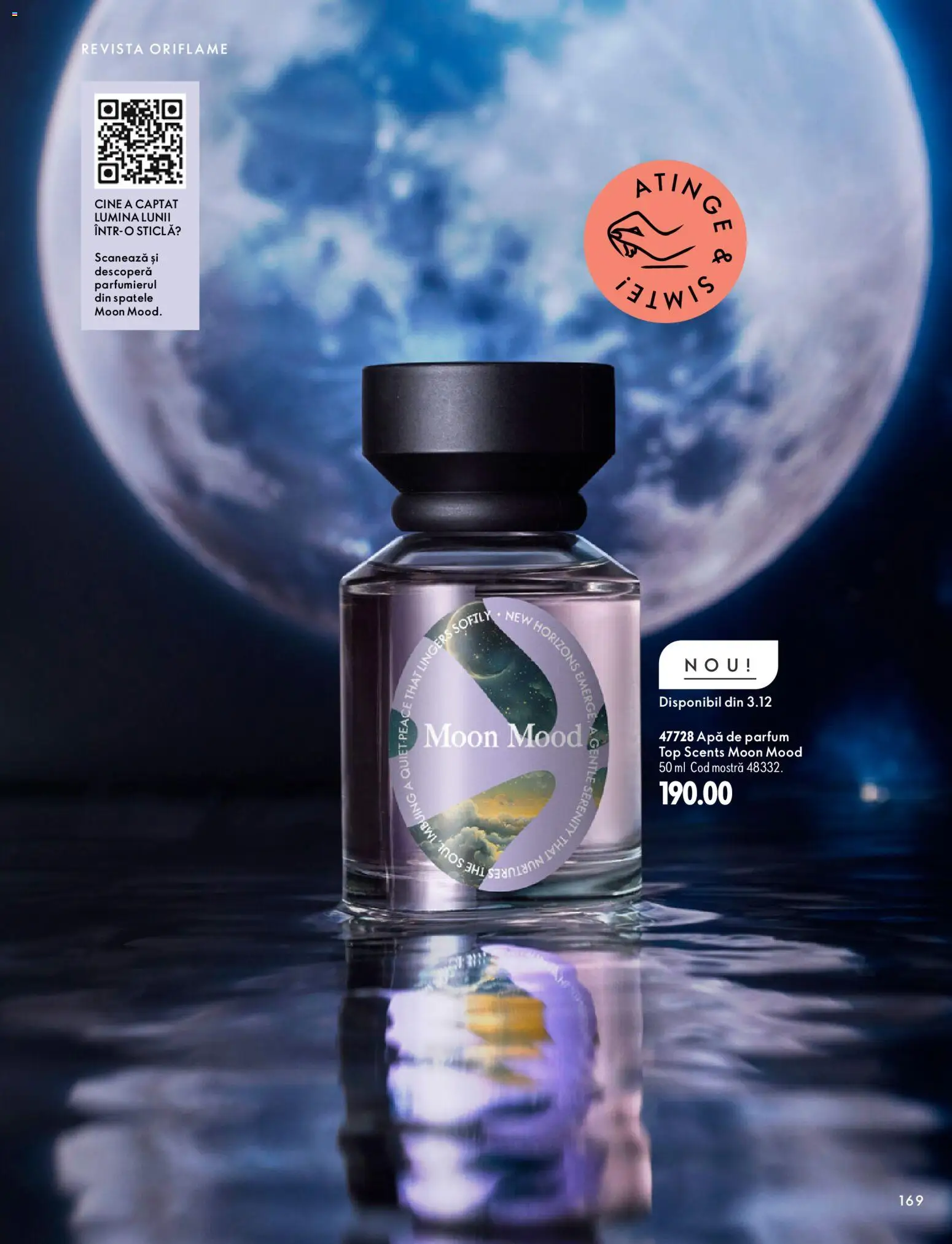 Previzualizarea de cataloage: Oriflame Oriflame Catalog 15 2026 valabil de la 11.11.2026 - Apă, Parfum, Lumină, Top, Apă de parfum