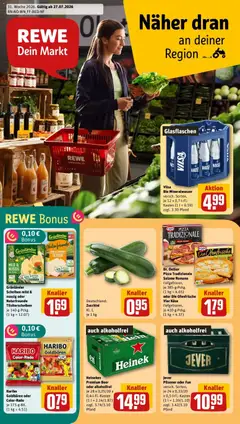 Vorschau von dem Prospekt des Geschäftes Rewe, gültig ab dem 27.07.2026
