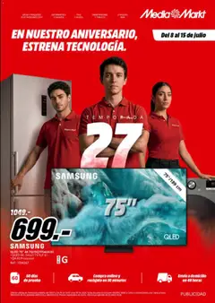 Vista previa del folleto de la tienda Media Markt válido desde el 08/07/2026 