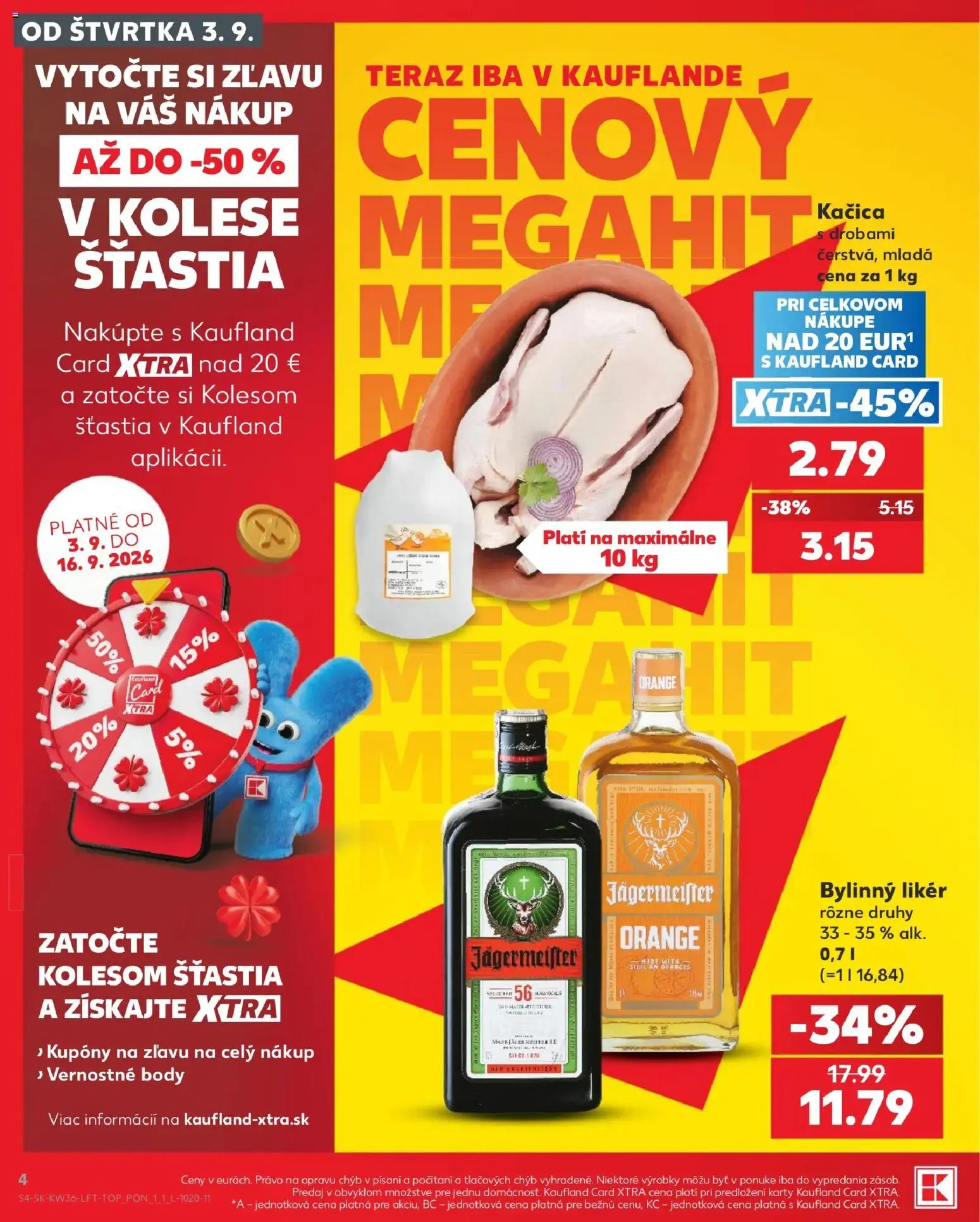 Náhľad Kaufland letáku platného od 03.09.2026