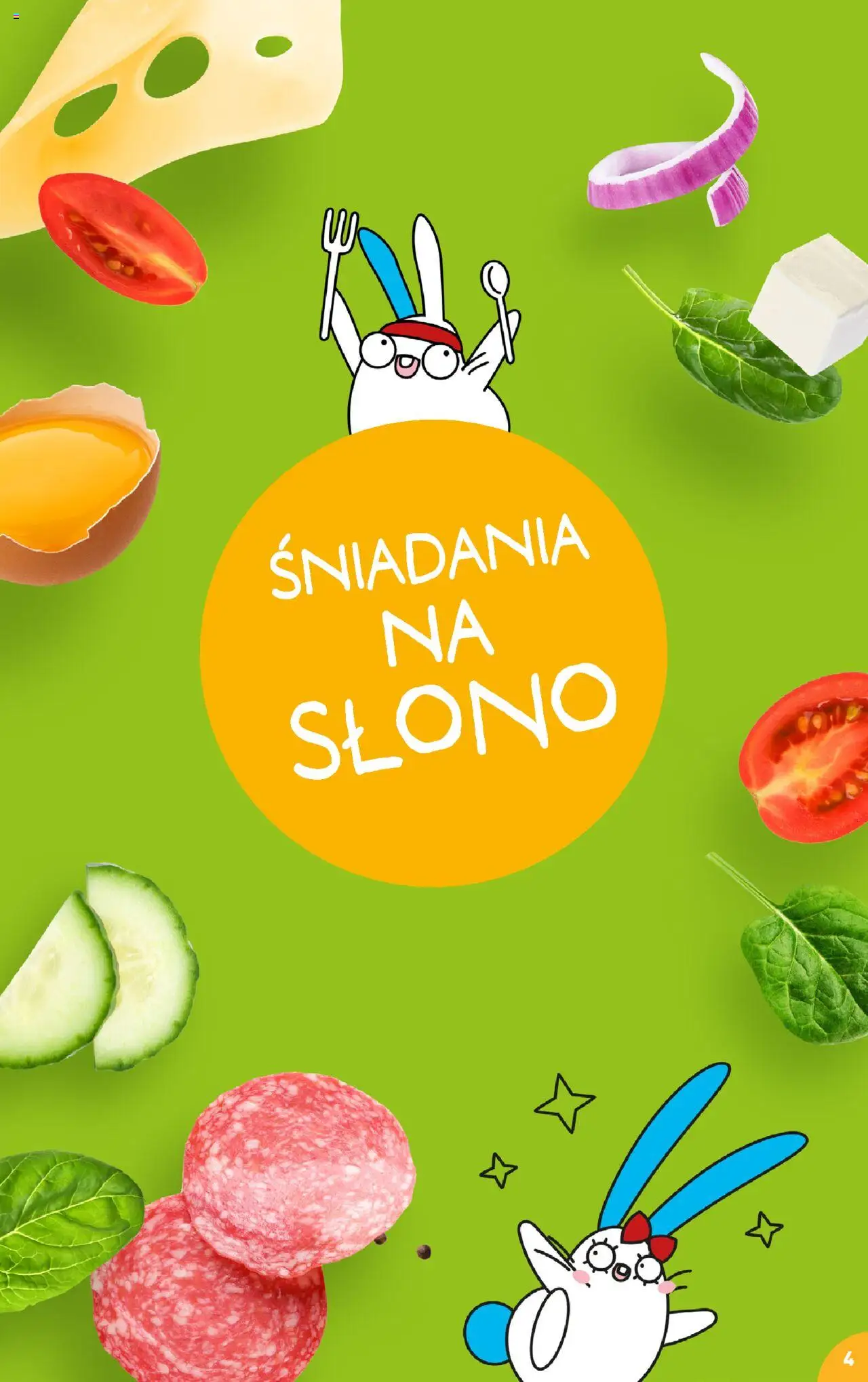 Pogląd gazetki "Przepisy na pyszne śniadanie" ze sklepu Aldi ważnej od 05.08.2024