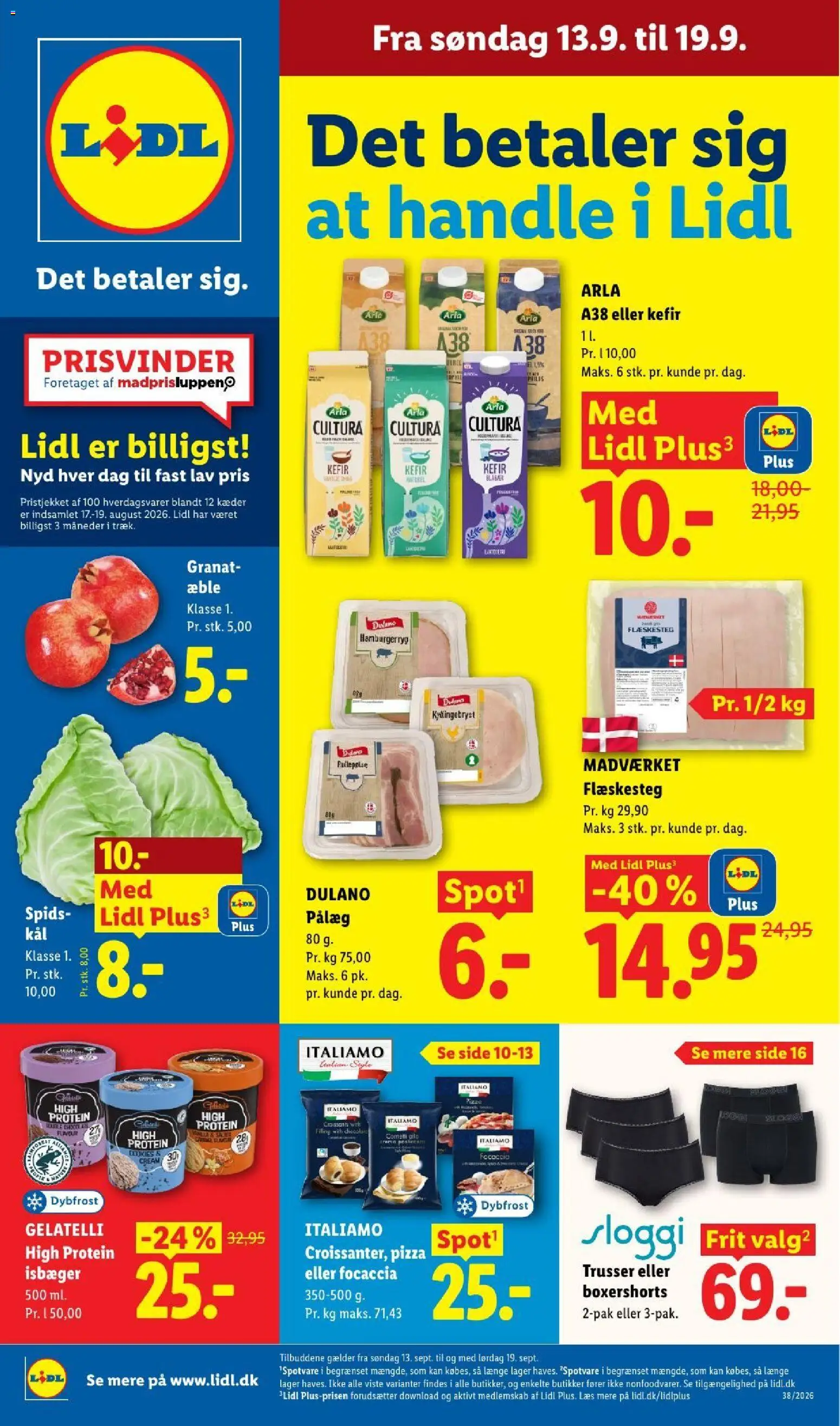 Eksempel på tilbudsavis Lidl - Tilbudsavis fra butik Lidl gyldig fra 13/09/2026