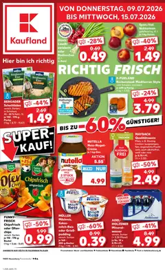 Vorschau von dem Prospekt des Geschäftes Kaufland, gültig ab dem 09.07.2026
