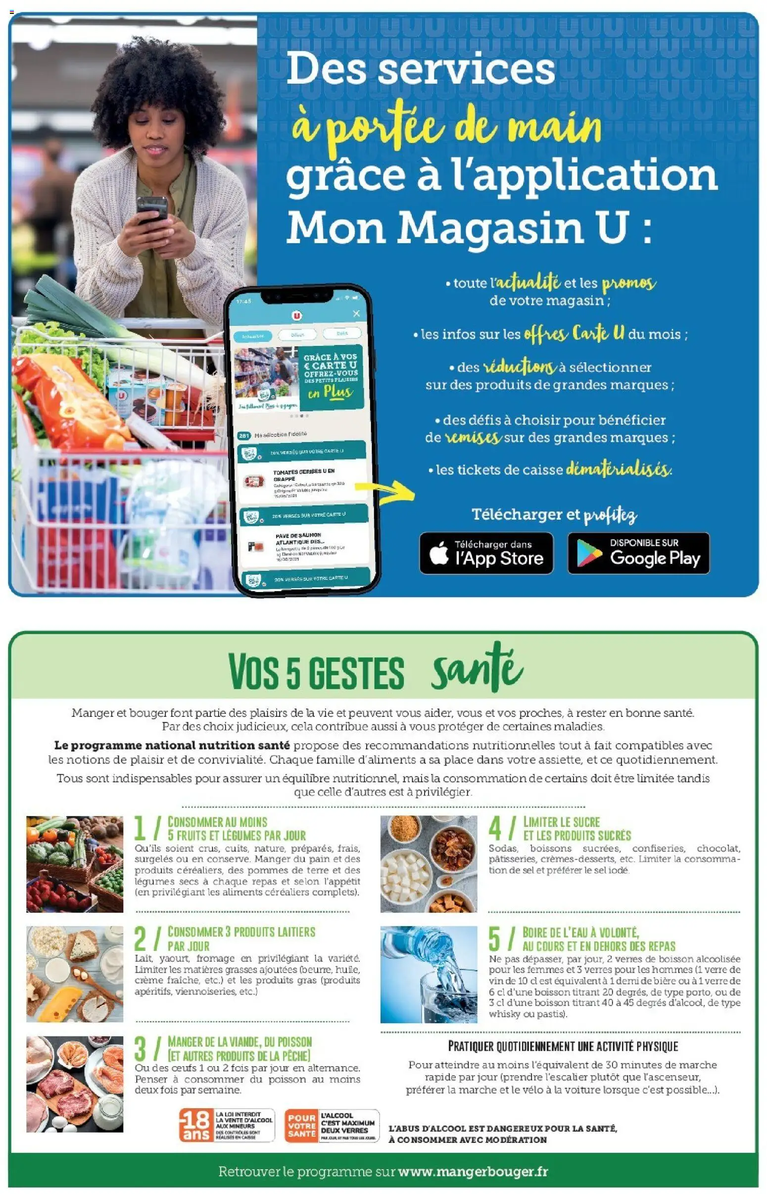 Prévisualisation de Super U - Ma sélection Carte U Septembre du magasin Super U formulaire valide 07/09/2026 - Vélo, Poisson, Pêche, Pain, Boisson, Tomates, Verres, Crème