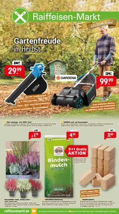Vorschau von dem Prospekt des Geschäftes Raiffeisen Markt, gültig ab dem 01.10.2026