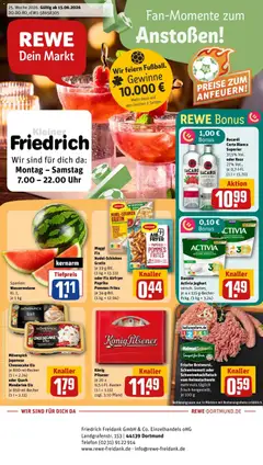 Vorschau von dem Prospekt des Geschäftes Rewe, gültig ab dem 14.06.2026