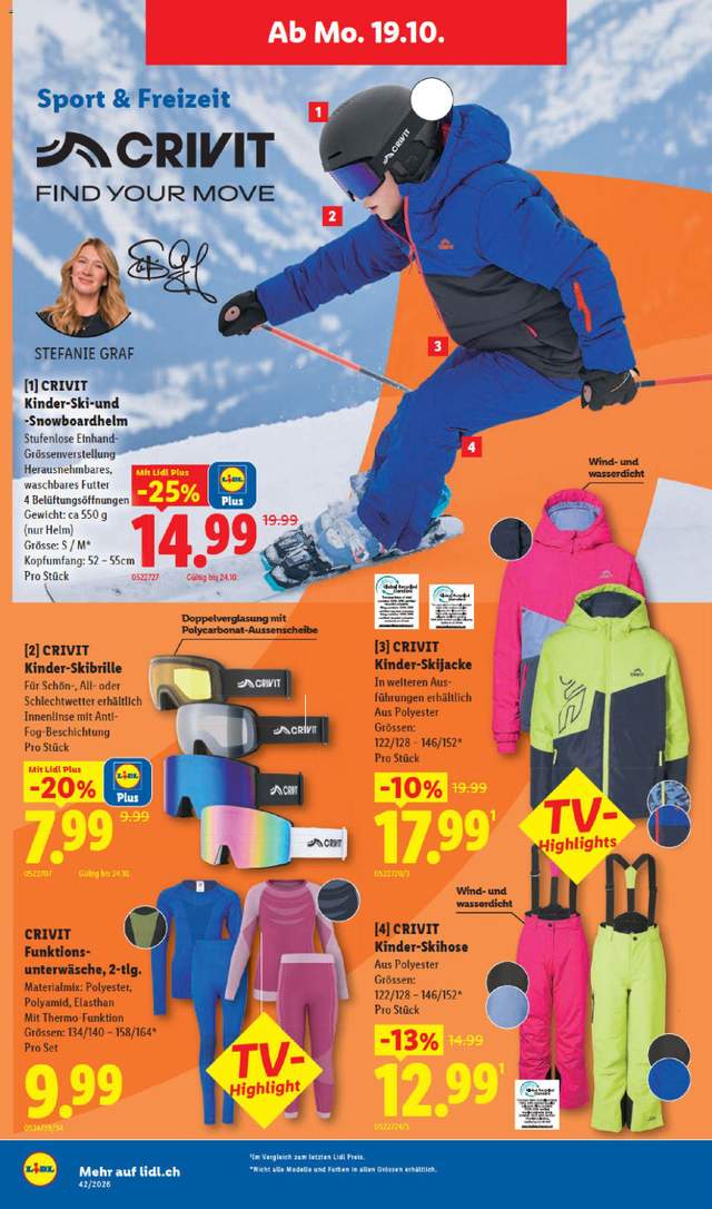 Neue Lidl Aktionen ab 15.10.