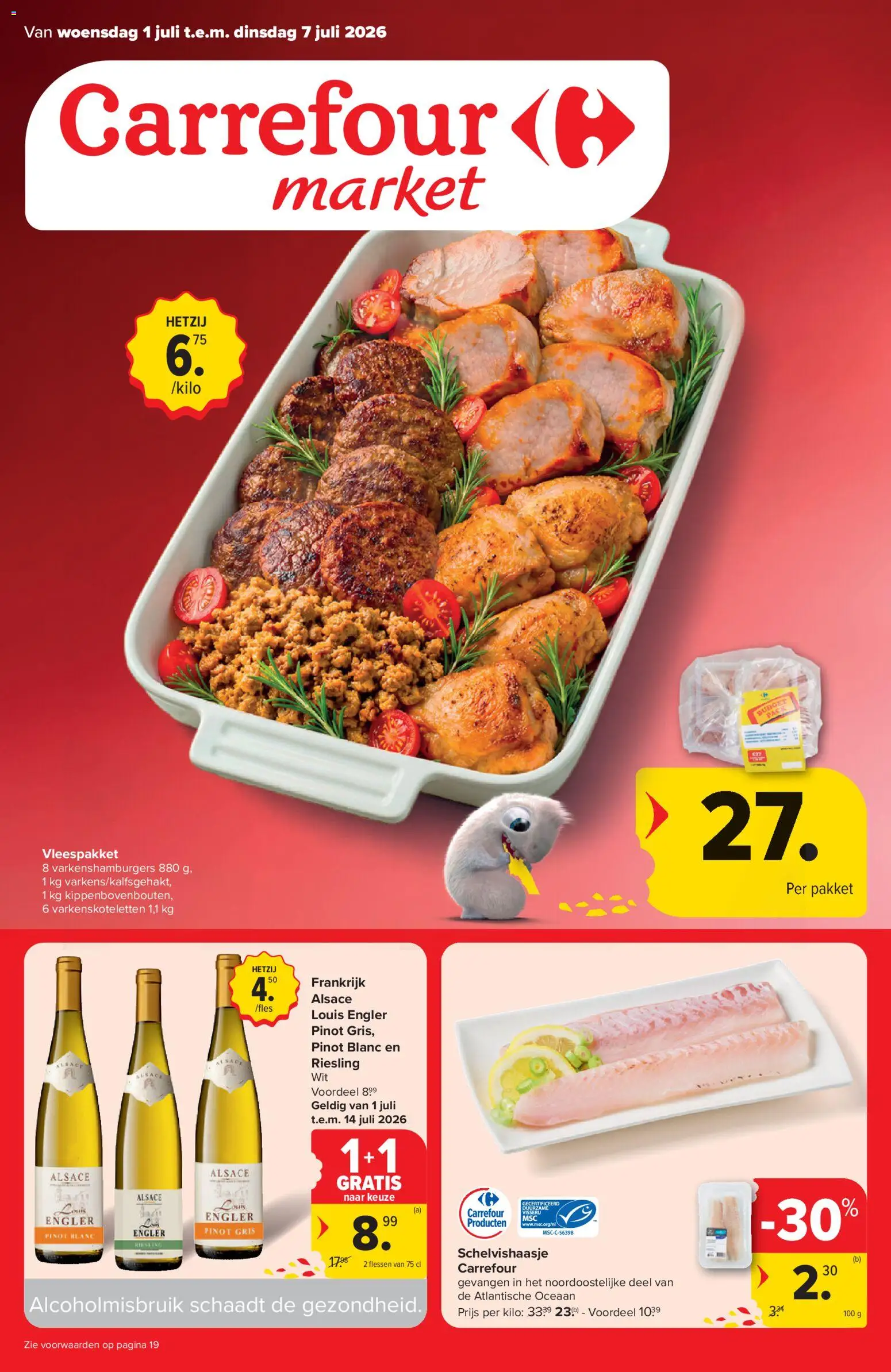 Voorbeeld van Carrefour Folder Market van winkel Carrefour geldig vanaf 01/07/2026