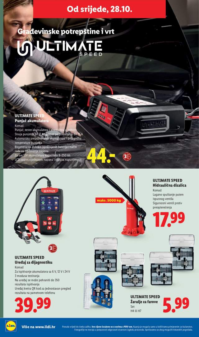 Novi Lidl katalog od 26.10.