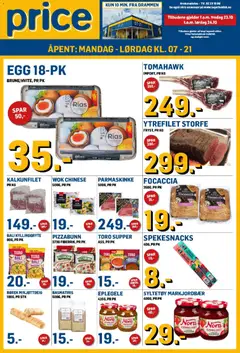Forhåndsvis Price Lagerbutikk kundeavis krokstadelva fra butikk Price Lagerbutikk gyldig fra 23/10/2026