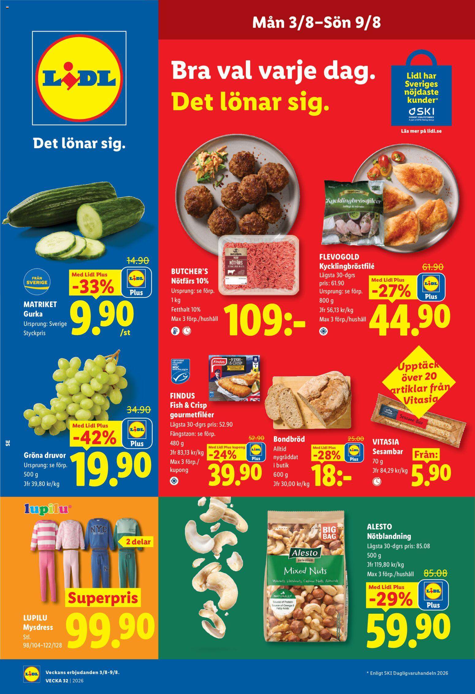 Nytt Lidl reklamblad från 03/08