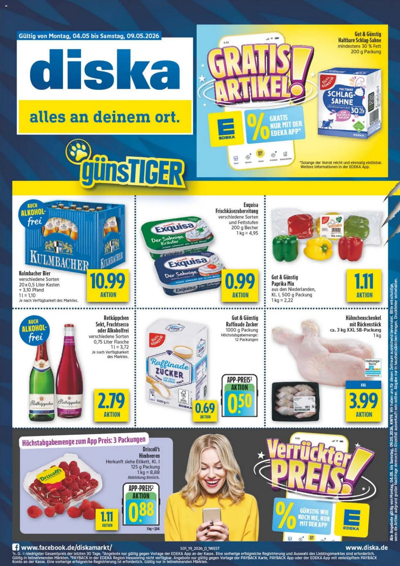 Vorschau von dem Prospekt des Geschäftes Diska, gültig ab dem 04.05.2026