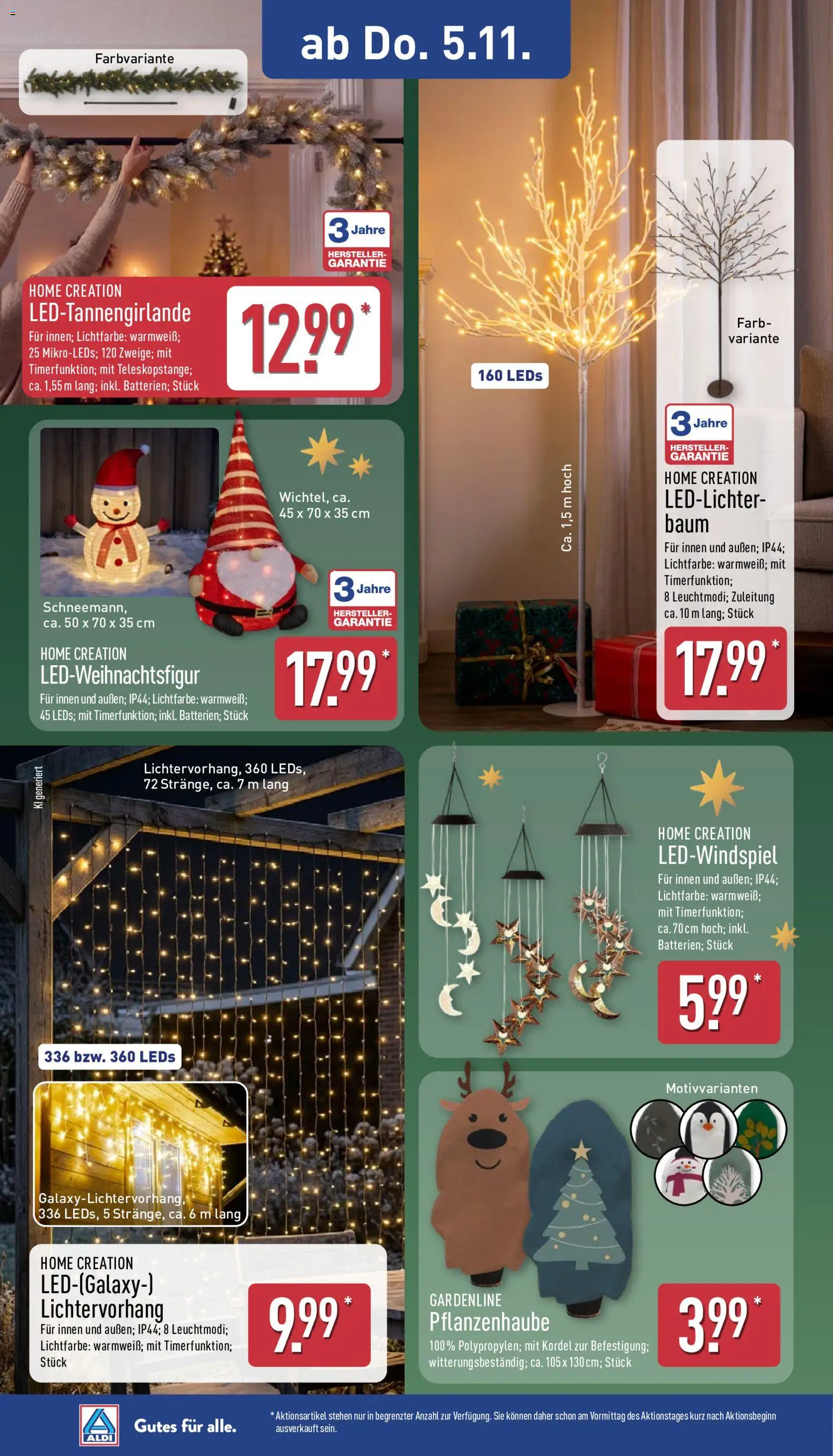Vorschau von dem Prospekt des Geschäftes Aldi, gültig ab dem 02.11.2026 - Home creation