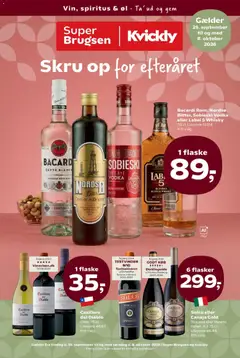 Eksempel på tilbudsavis Super Brugsen - Vin & Øl indstik fra butik Super Brugsen gyldig fra 25/09/2026