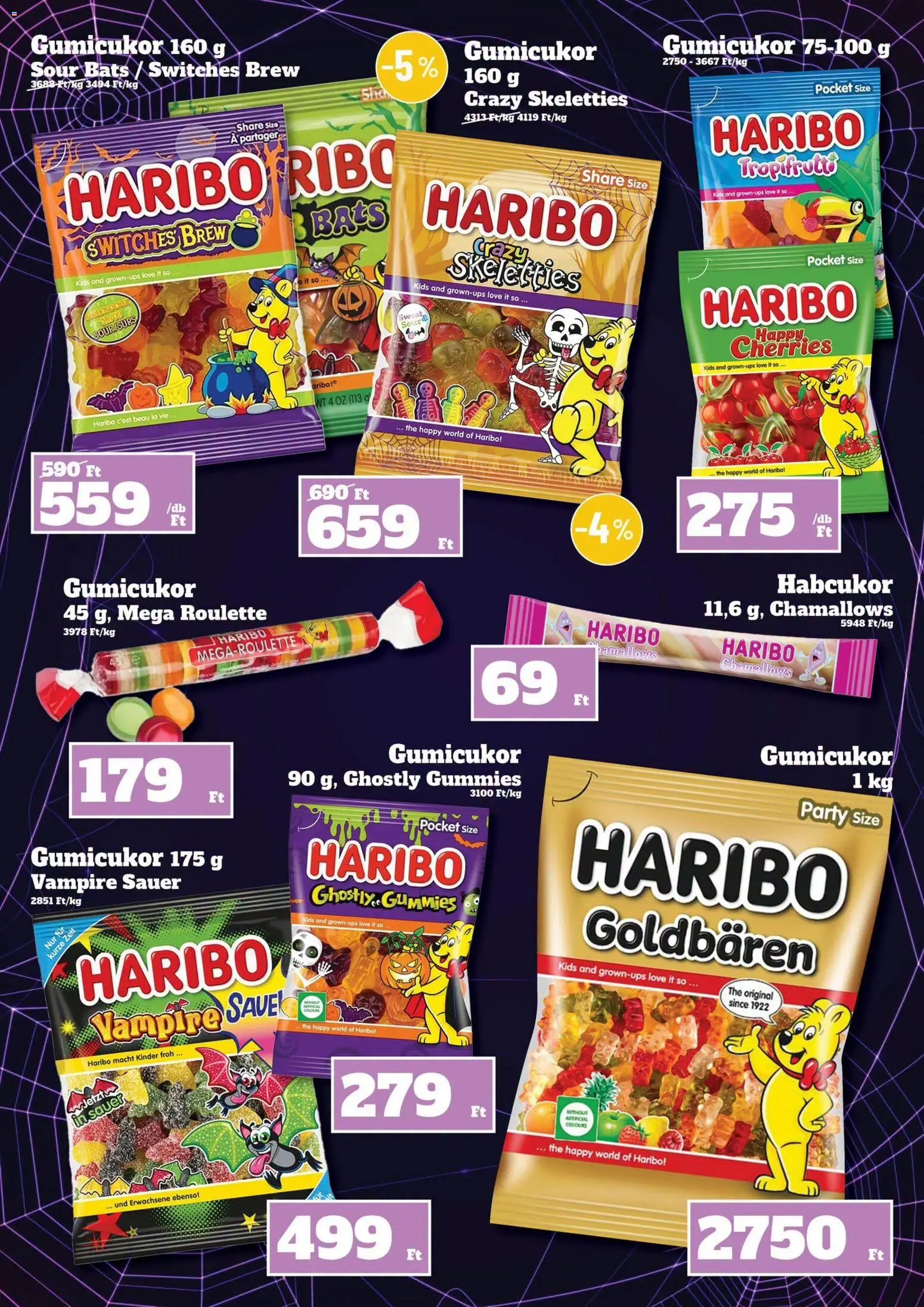 Vil-For - Vil-For akciós újság megtekintése, amely érvényes 2026.09.03.-től - Kinder, Haribo, Gumicukor, Só