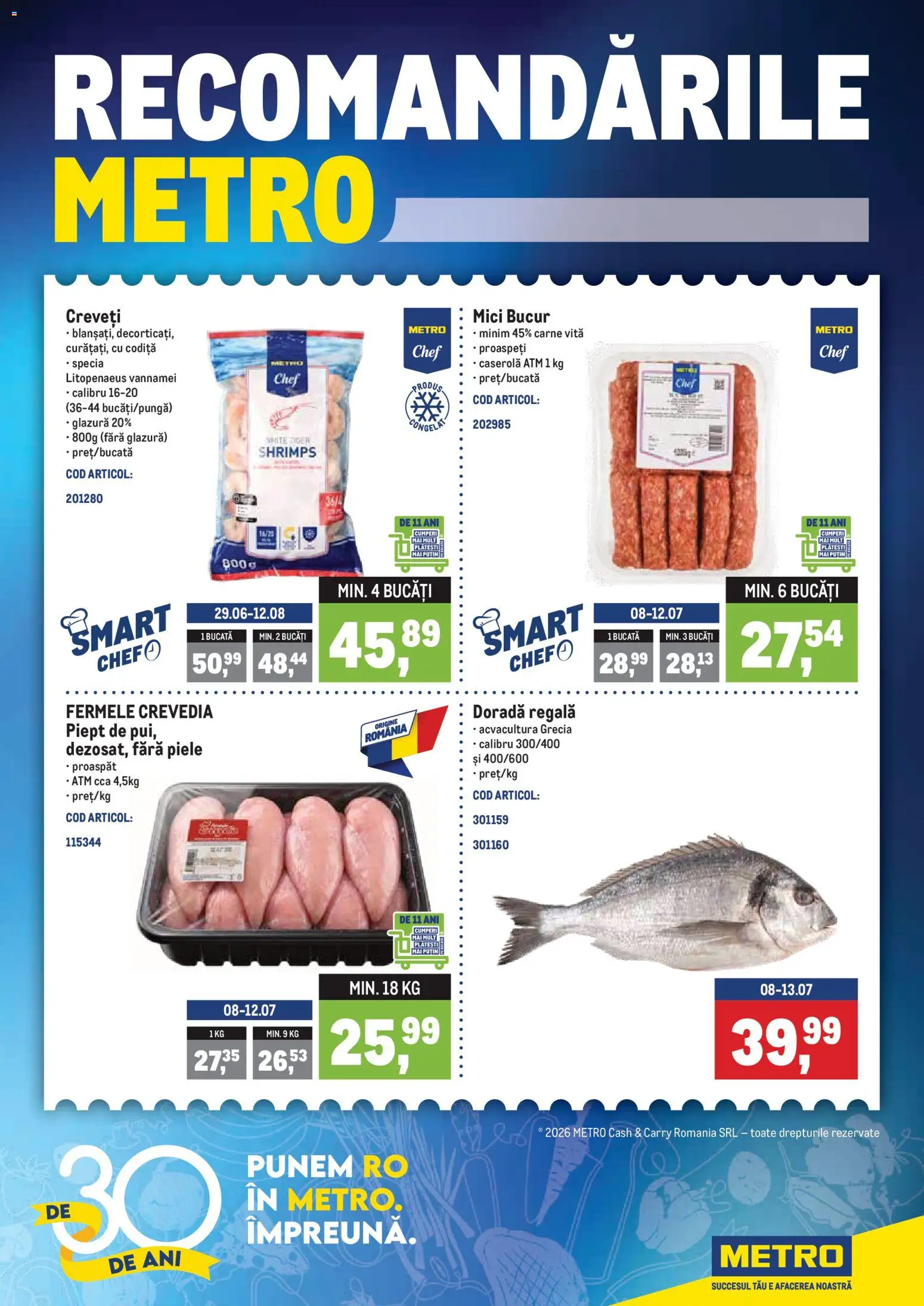 Previzualizarea de cataloage: Metro Metro Catalog valabil de la 06.07.2026