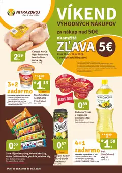 Náhľad Nitrazdroj letáku platného od 19.06.2026