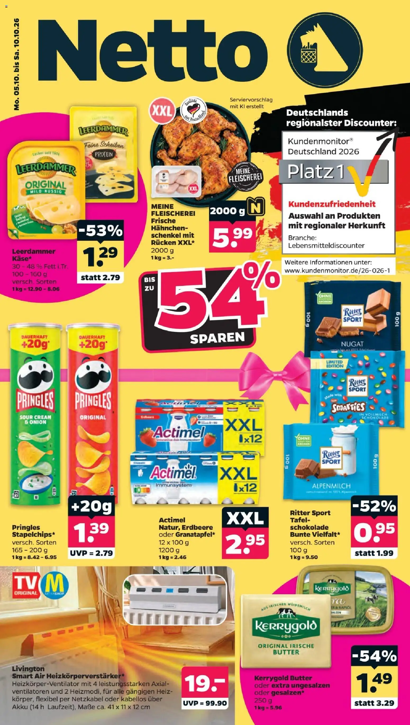 Vorschau von dem Prospekt des Geschäftes Netto, gültig ab dem 05.10.2026