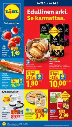 Kaupan Lidl Lidl tarjoukset - Tampere esikatselu, voimassa 21/05/2026