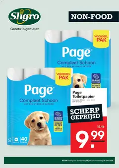 Voorbeeld van Sligro folder - Non food van winkel Sligro geldig vanaf 11-06-2026
