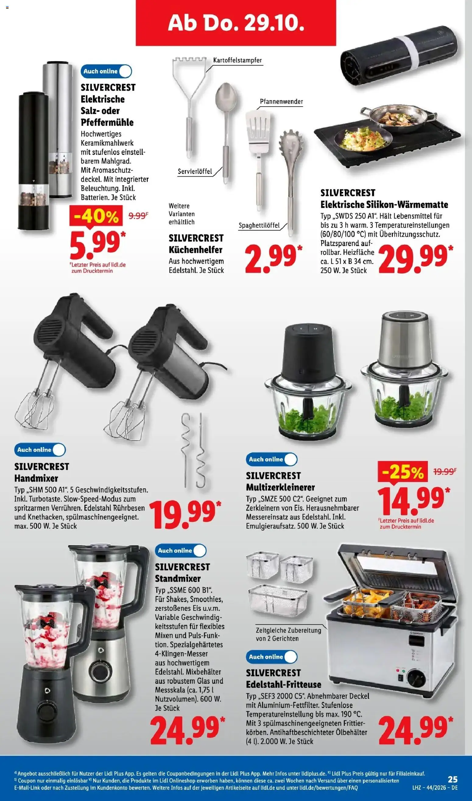 Vorschau von dem Prospekt des Geschäftes Lidl, gültig ab dem 26.10.2026