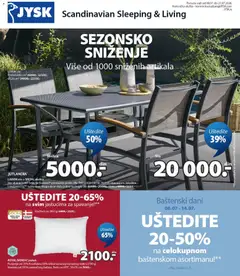 Pregled Jysk kataloga - važi od 08.07.2026