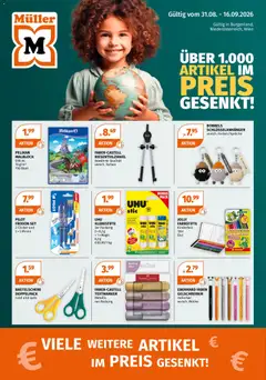 Vorschau der Angebote: Müller Müller Flugblatt gültig ab 31.08.2026