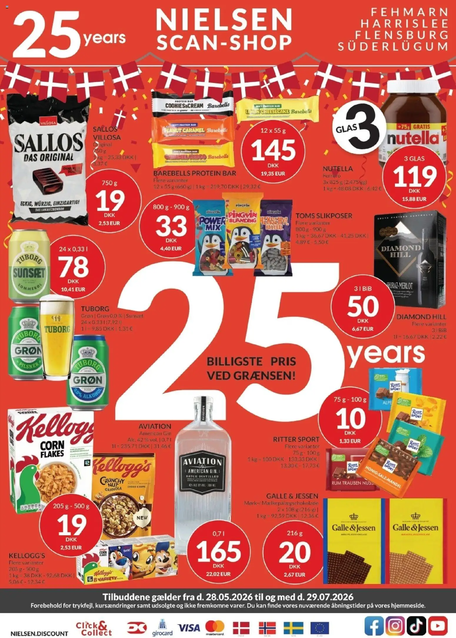 Eksempel på tilbudsavis Nielsen Discount - Tilbudsavis 25 fra butik Nielsen Discount gyldig fra 27/05/2026