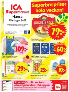 Förhandsgranska reklamblad Malmö från butik ICA Supermarket gäller från 18/05/2026