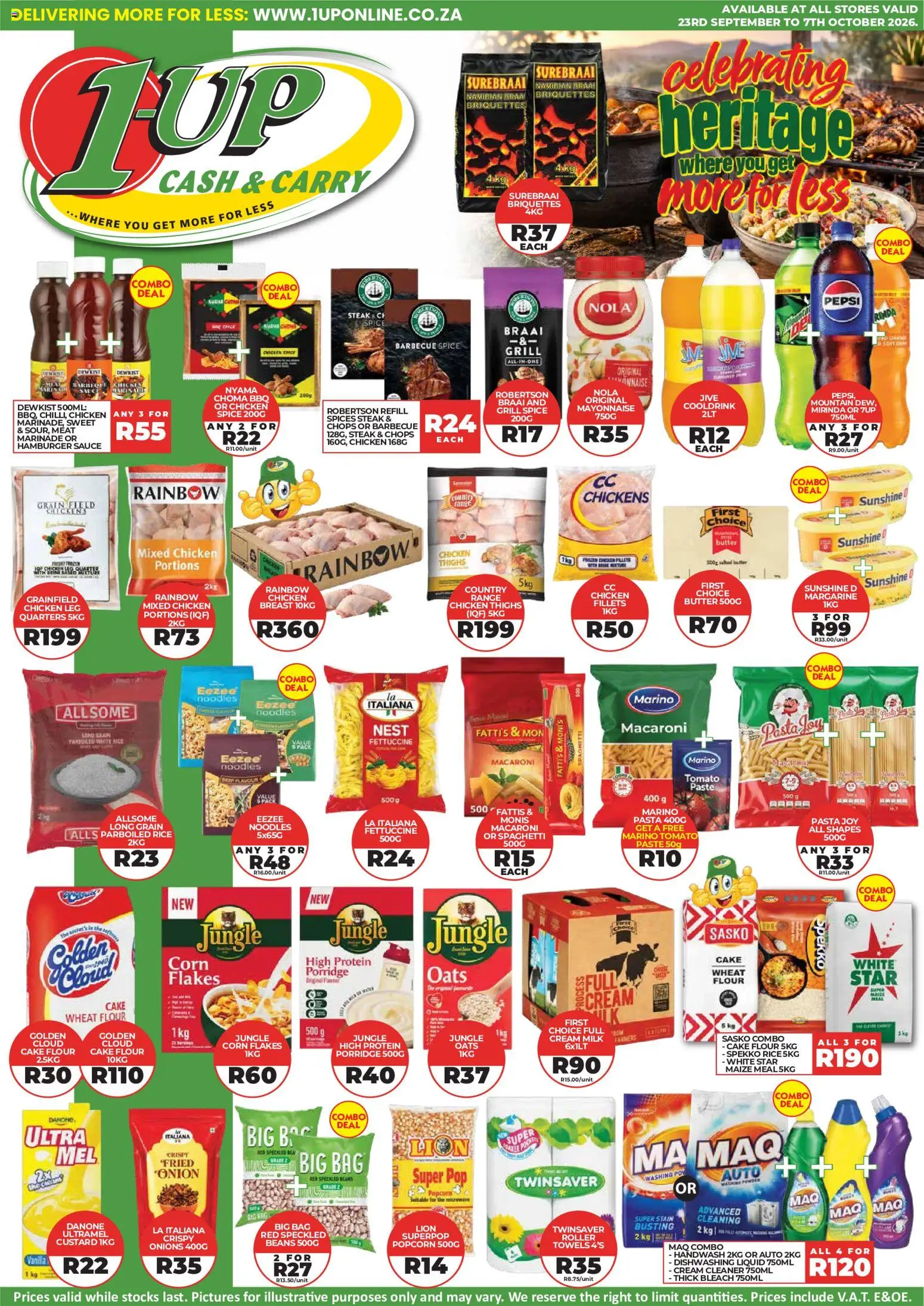 Preview of 1UP Cash & Carry flyer valid from 23/09/2026