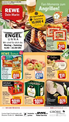 Vorschau von dem Prospekt des Geschäftes Rewe, gültig ab dem 21.06.2026