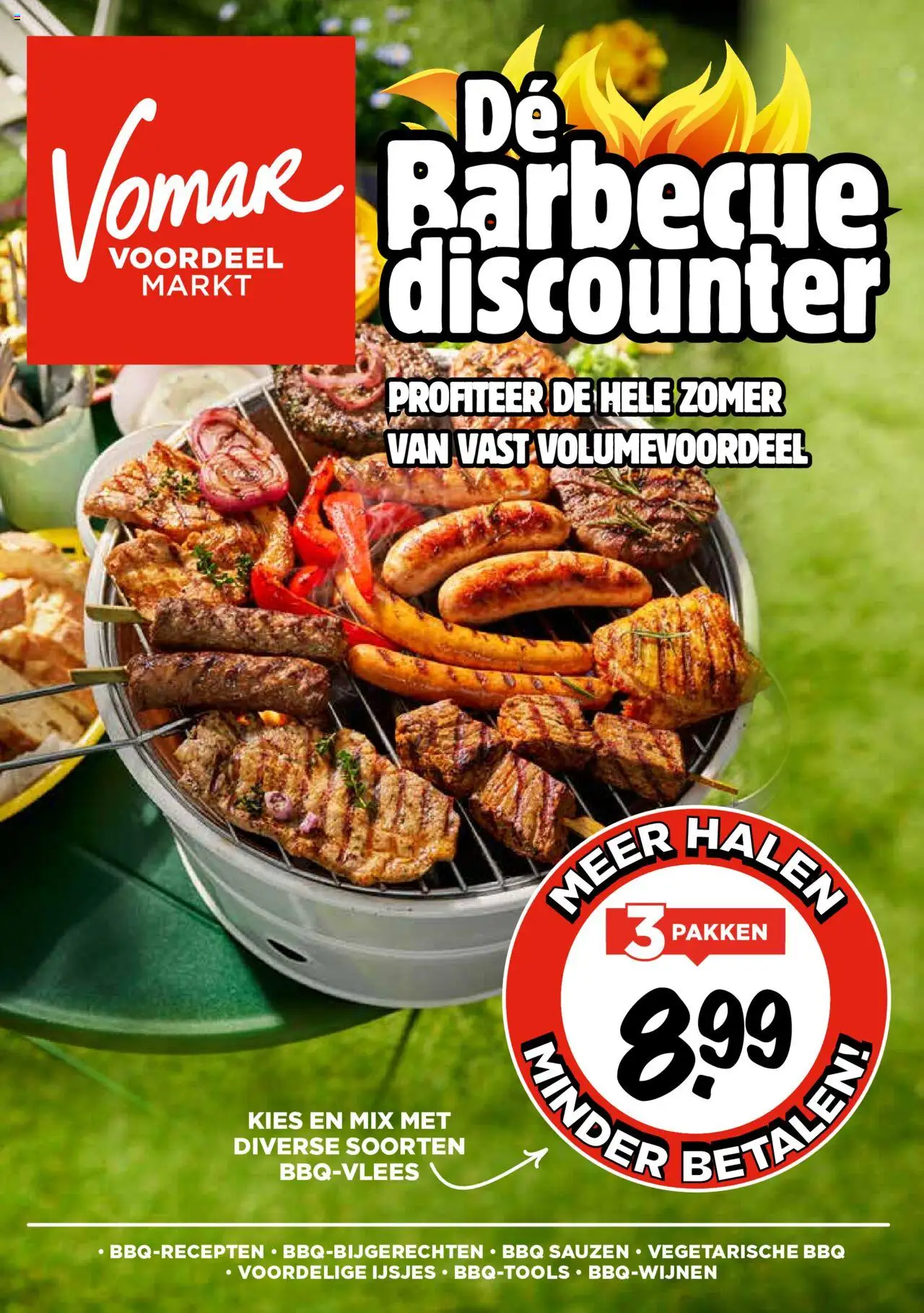 Voorbeeld van BBQ Magazine van winkel Vomar geldig vanaf 08-05-2025 - Barbecue, Sauzen