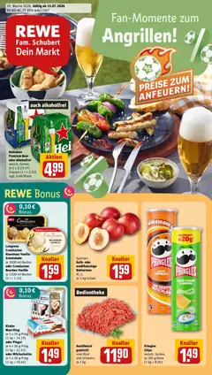 Vorschau von dem Prospekt des Geschäftes Rewe, gültig ab dem 13.07.2026
