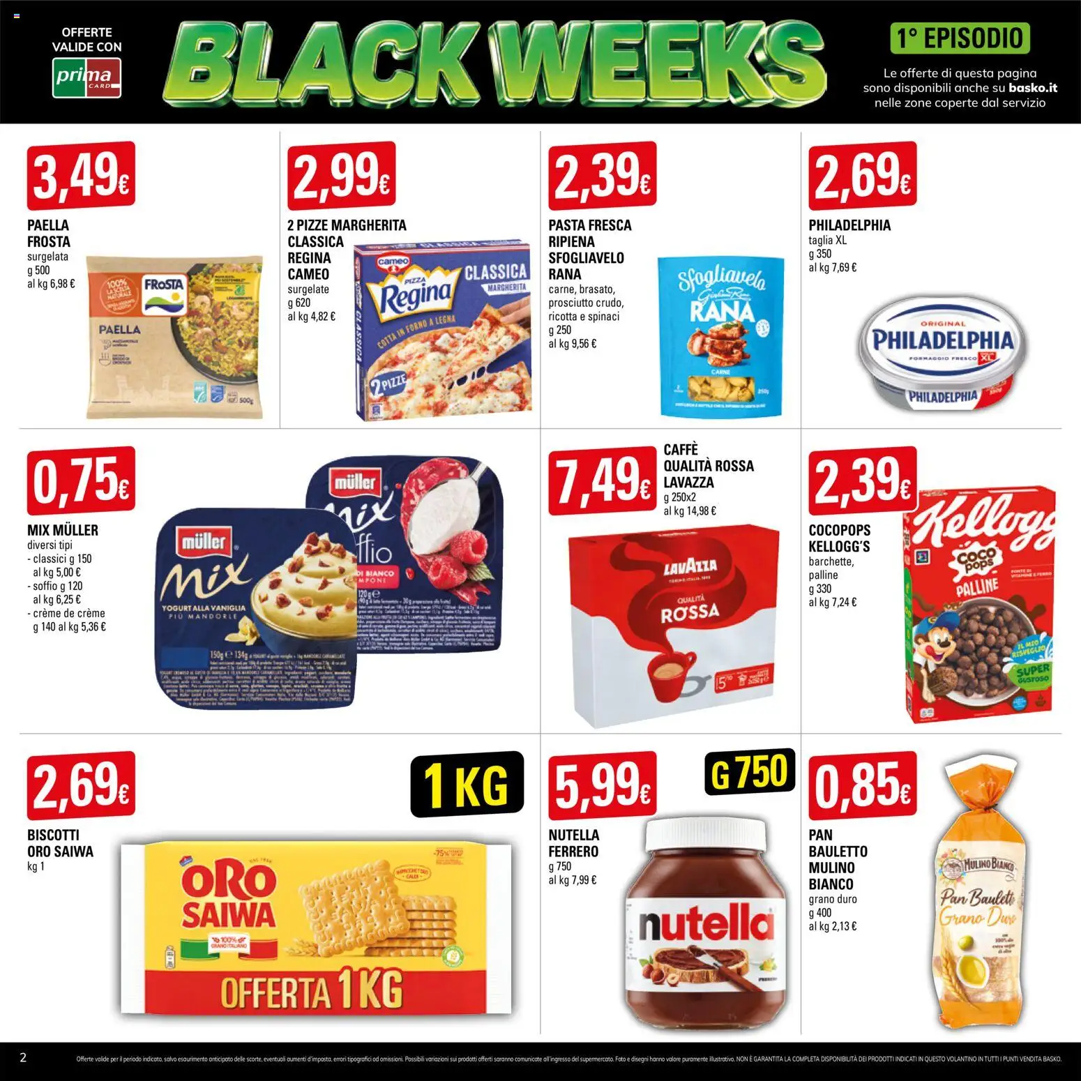 Anteprima dell'opuscolo Basko Black Week dal negozio Basko valido da 27/10/2026