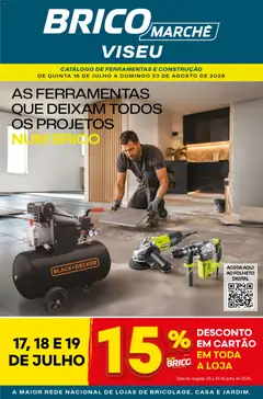 Pré-visualização do folheto da loja BricoMarché válida a partir de 16/07/2026