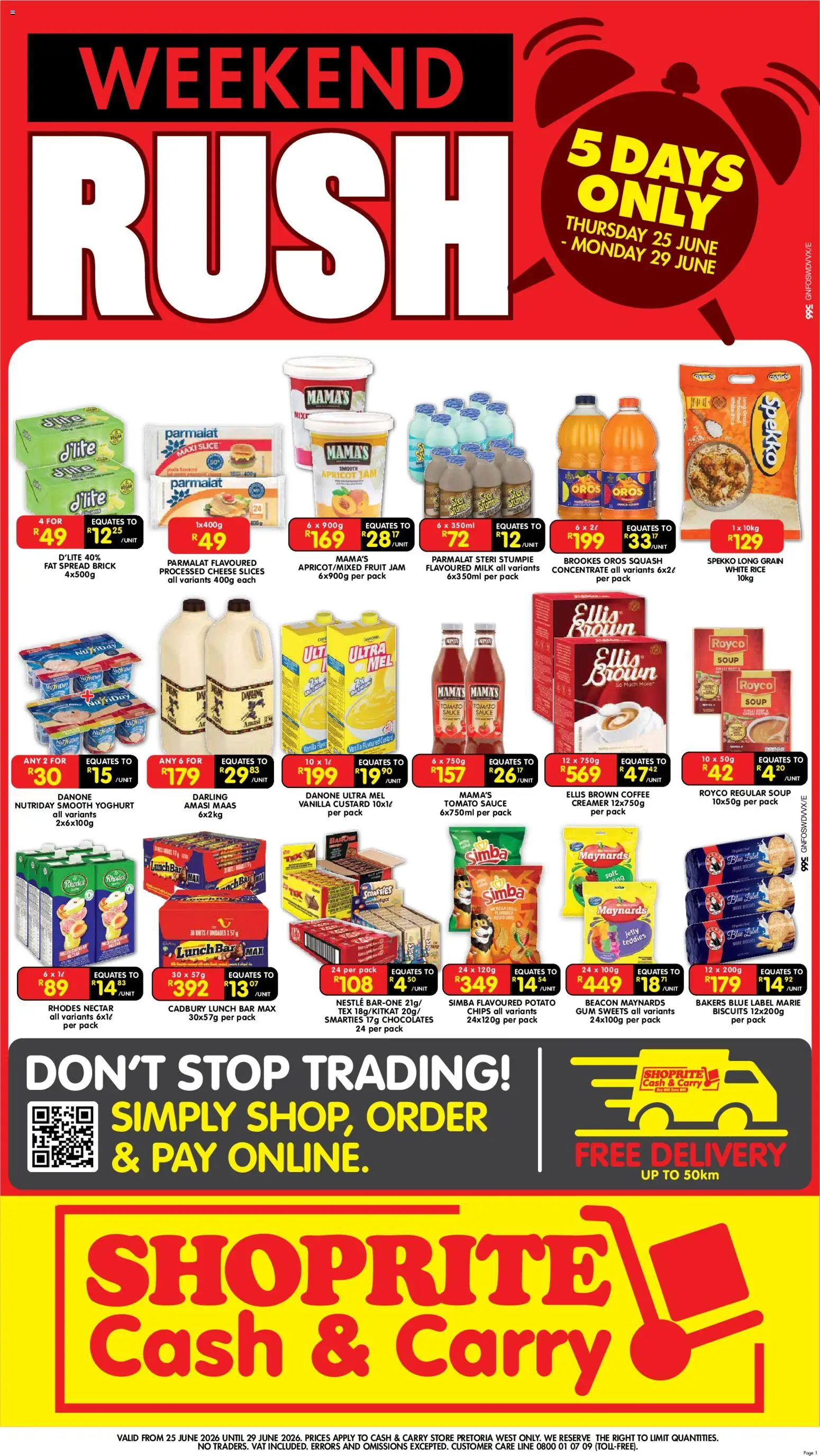 Preview of Shoprite flyer valid from 25/06/2026