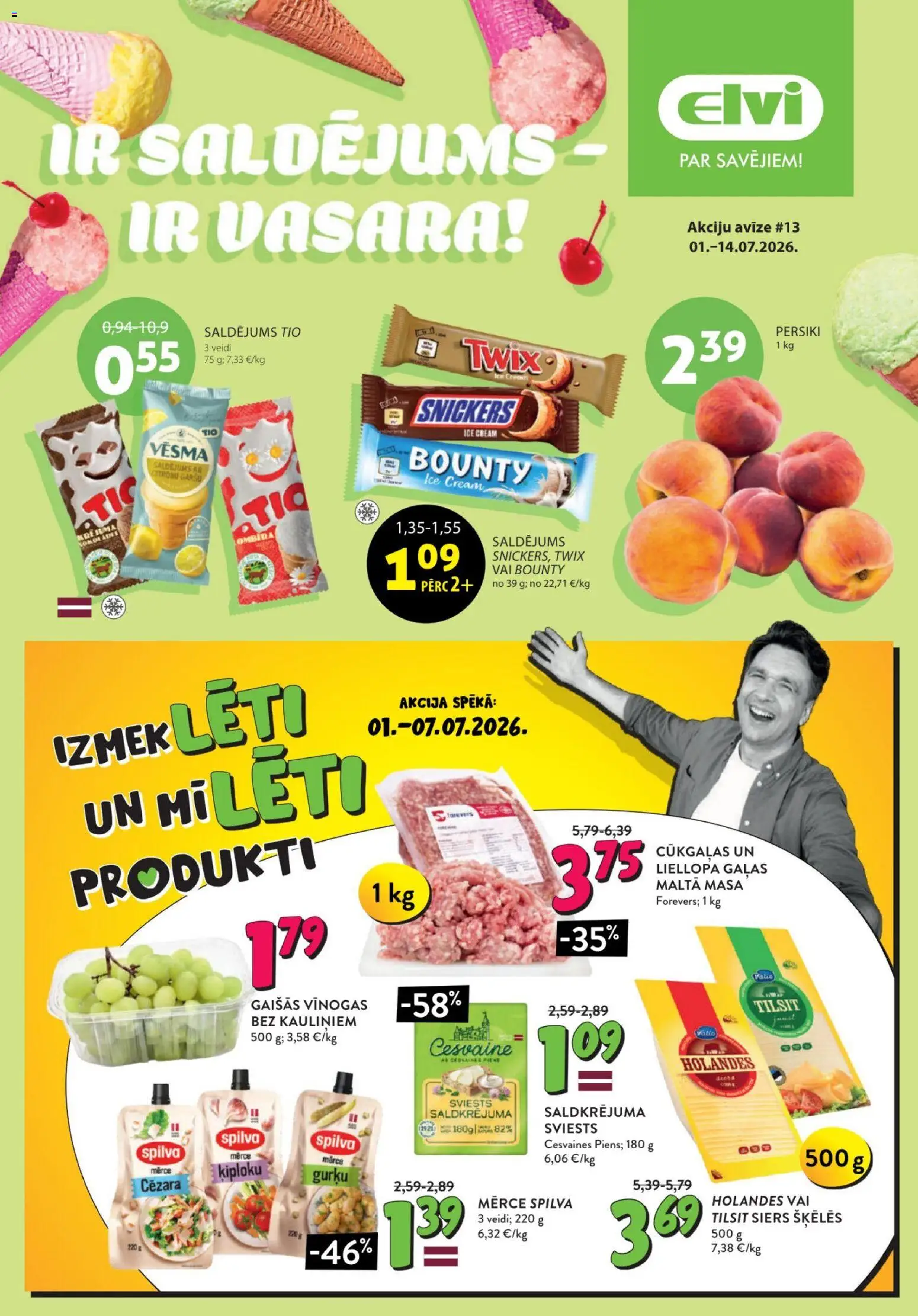 Skatīt Elvi akciju bukletu, derīgs no 01.07.2026.