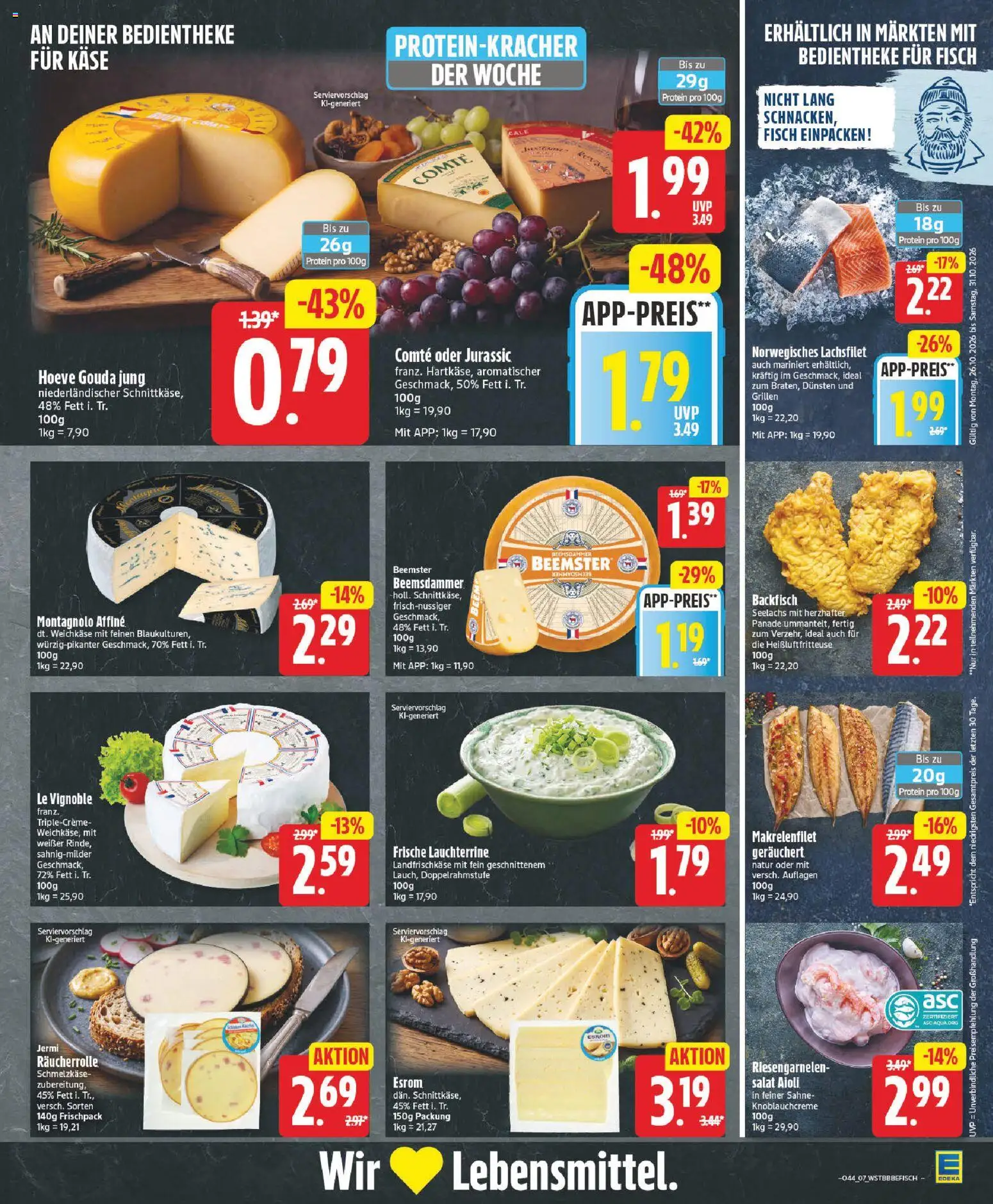 Vorschau von dem Prospekt des Geschäftes Edeka, gültig ab dem 26.10.2026