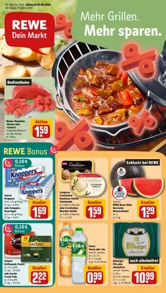 Vorschau von dem Prospekt des Geschäftes Rewe, gültig ab dem 03.08.2026