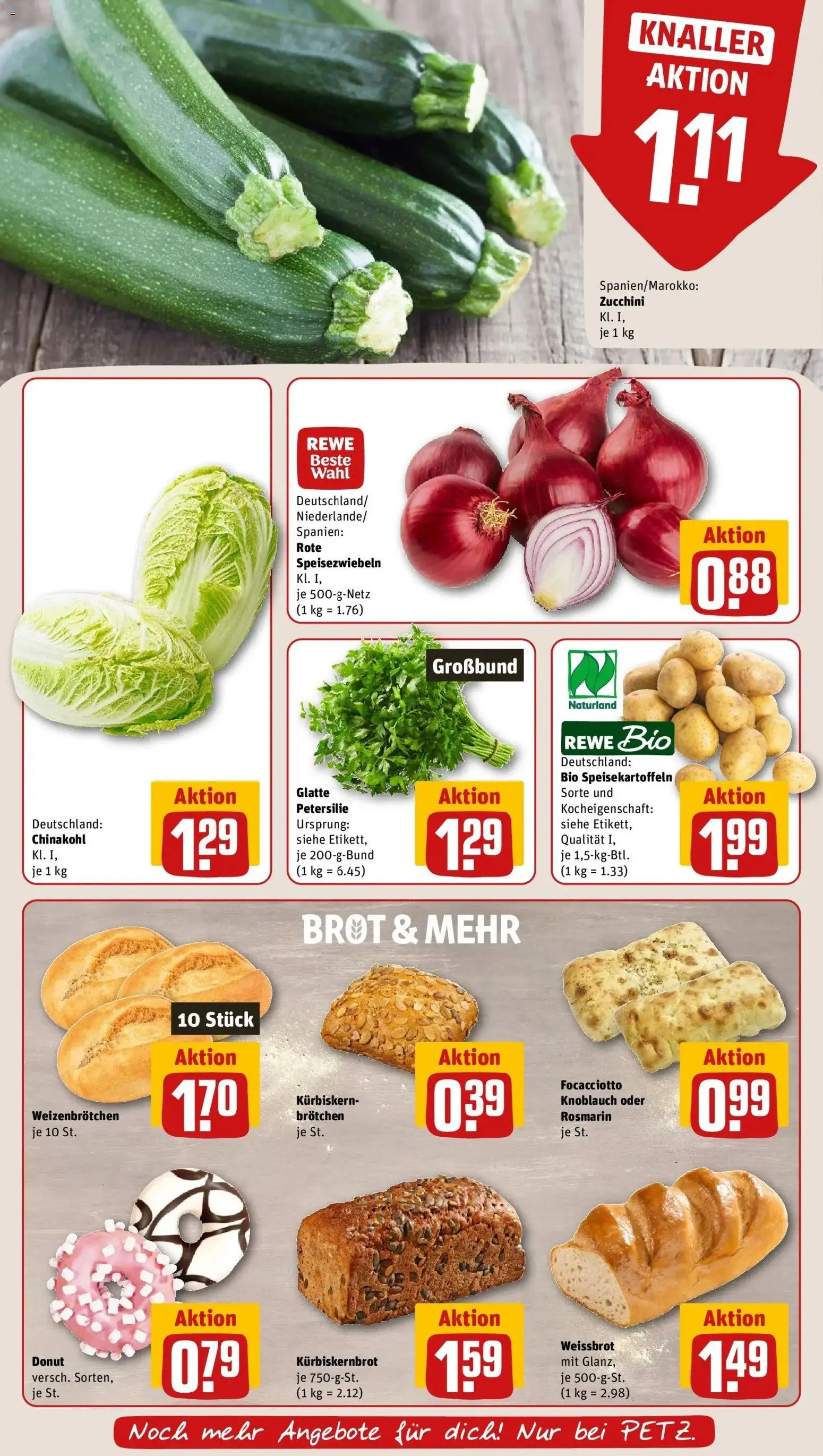 Vorschau von dem Prospekt des Geschäftes Rewe, gültig ab dem 26.10.2026