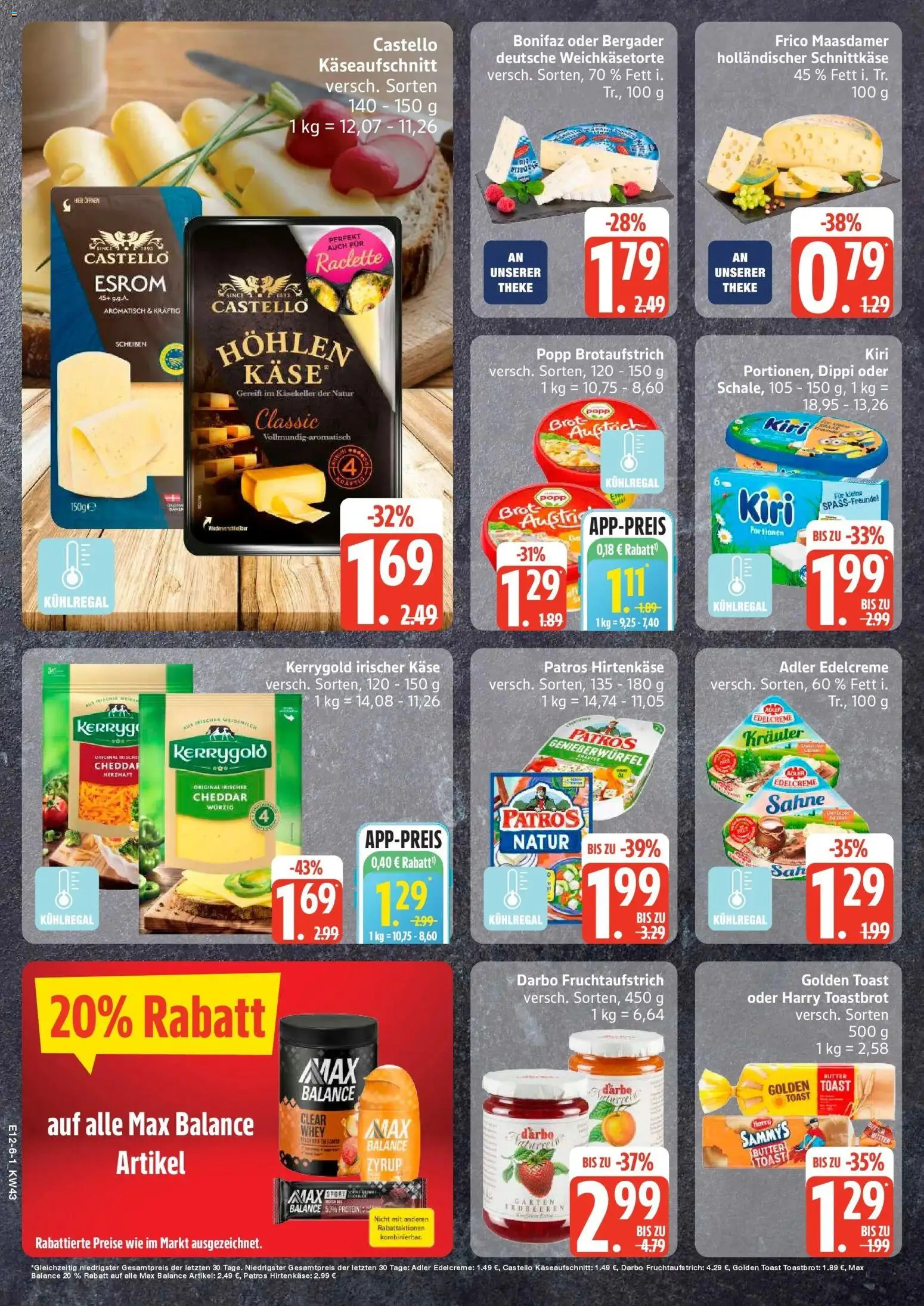 Vorschau von dem Prospekt des Geschäftes Edeka, gültig ab dem 19.10.2026